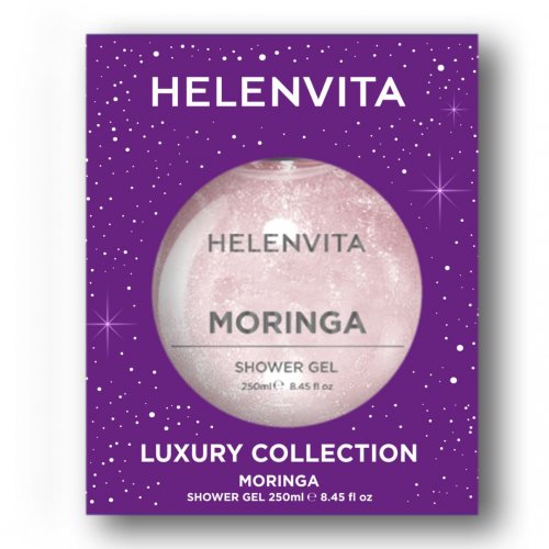 Helenvita Luxury Collection Moringa Shower Gel Αφρόλουτρο Καθημερινής Χρήσης Ιριδίζον, 250ml